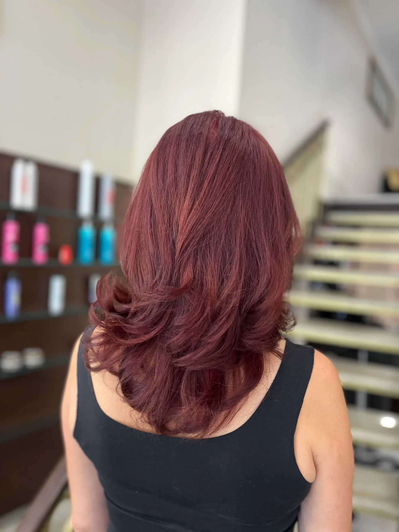 Visnyei Virág Hair Studio – referencia munka 23